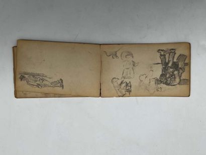 FRENCH ECOLE (19th century). Booklet of 53...