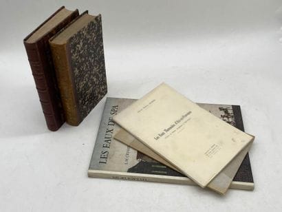 [THERMAL WATERS]. Set of five works dealing...