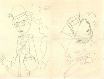 COCTEAU, Jean. Autograph letter signed.
L.A.S....