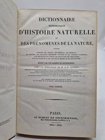 GUERIN, Félix-Édouard. Dictionnaire Pittoresque...