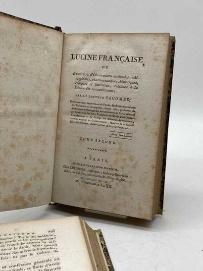 SACOMBE, Jean-françois. Lucine française...