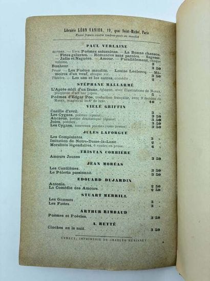 RÉGNIER, Henri de. Épisodes, Sites et Sonnets.

Edité...