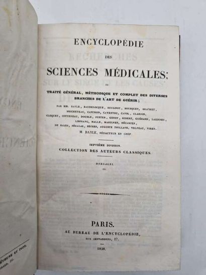 MORGAGNI, Jean-Baptiste. Encyclopédie des...