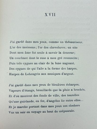 RODENBACH, Georges. Le Voyage dans les yeux.

Edité...