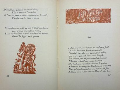 GUÉRIN, Charles. Réunion de trois volumes...