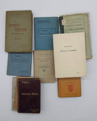GRASSET, Joseph. Set of 11 volumes including:...