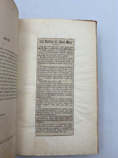 PIÉRART, Zéphyr-Joseph. Histoire de Saint-Maur-des-Fossés.
Édité...