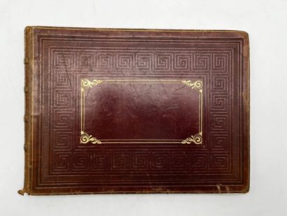 FRENCH ECOLE (19th century). Booklet of 42...