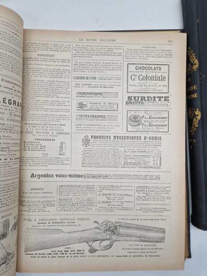 [REVUE]. Le Monde Illustré. Tomes XXXVIII...