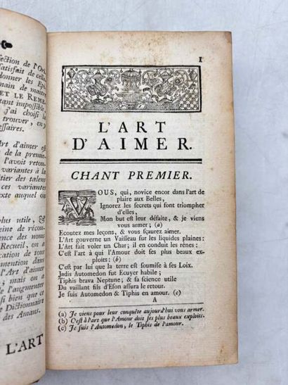 OVIDE, Publius Ovidius Naso dit. Les OEuvres...