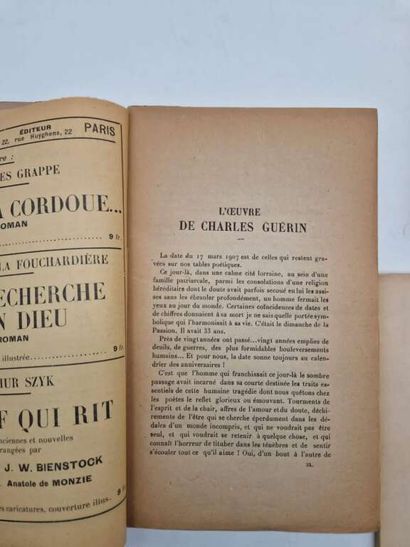 [POESIE]. Ensemble de 6 ouvrages de poésie...