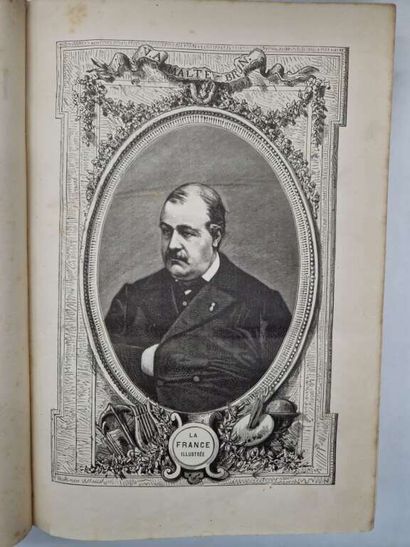 MALTE-BRUN, Victor Adolphe. La France Illustrée....