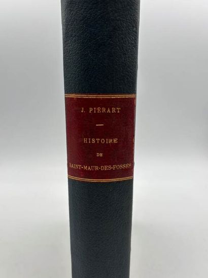 PIÉRART, Zéphyr-Joseph. Histoire de Saint-Maur-des-Fossés.
Édité...