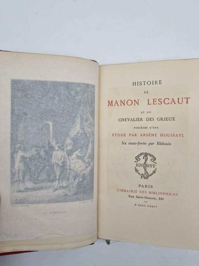 PREVOST, Antoine François. Histoire de Manon...