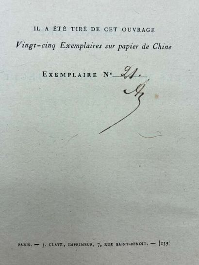 LA BRUYÈRE, Jean de. Les Caractères ou Les...