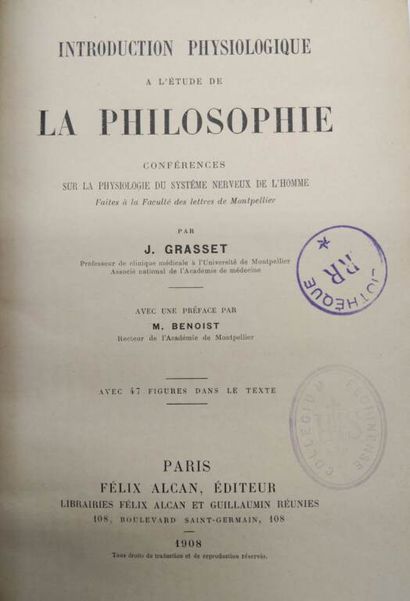 GRASSET, Joseph. Set of 11 volumes including:...