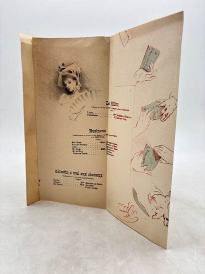 [GRAND-GUIGNOL]. Program.
Published in Paris...
