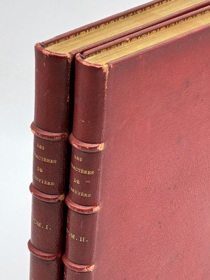 LA BRUYÈRE, Jean de. Les Caractères ou Les...