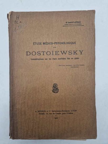 LOYGUE, Gaston. Etude Médico-Psychologique...