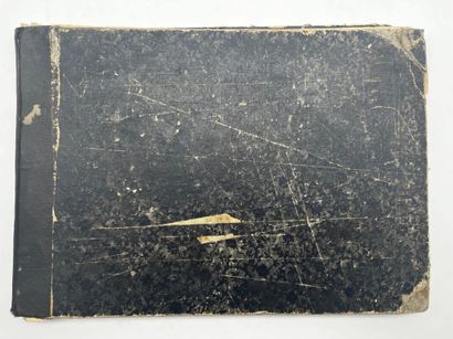 FRENCH SCHOOL (19th century), SIMON P.. Notebook...