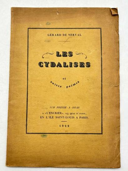 NERVAL, Gérard de. Les Cydalises et autres...