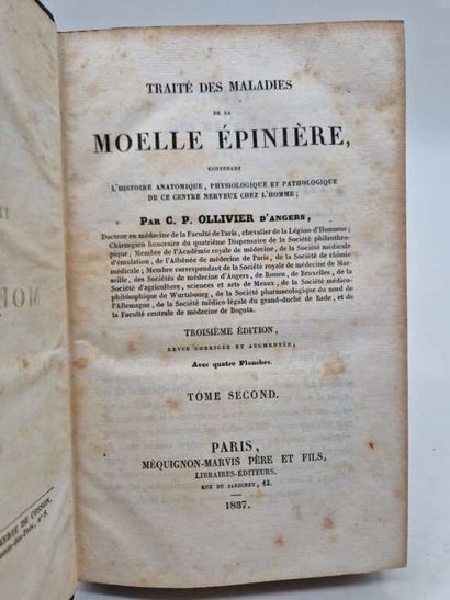 OLLIVIER, Charles-Prosper. Traité des Maladies...