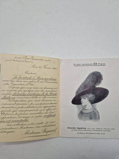 [MODE]. Mesdames Biquard. Modes. Exposition...