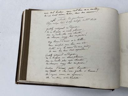 FRENCH ECOLE (19th century). Booklet of 42...
