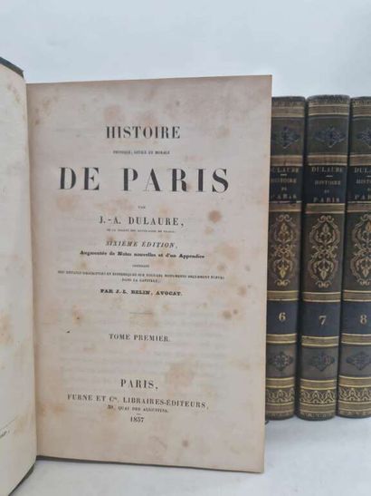 DULAURE, Jacques-Antoine. Physical, civil...