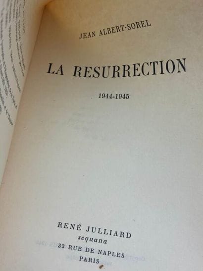 SOREL, Jean-Albert et SOREL, Albert-Émile....