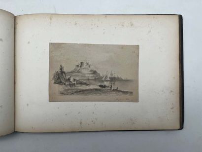 FRENCH ECOLE (19th century). Booklet of 20...