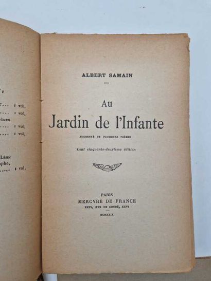 [POESIE]. Ensemble de 4 ouvrages brochés...