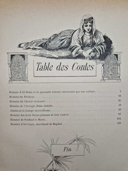CARTONNAGE]. Les Mille et une Nuits.
Paris,...