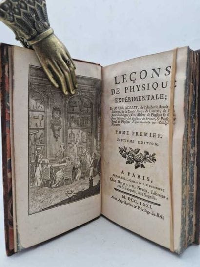 NOLLET, Jean-Antoine. Leçons de Physique...
