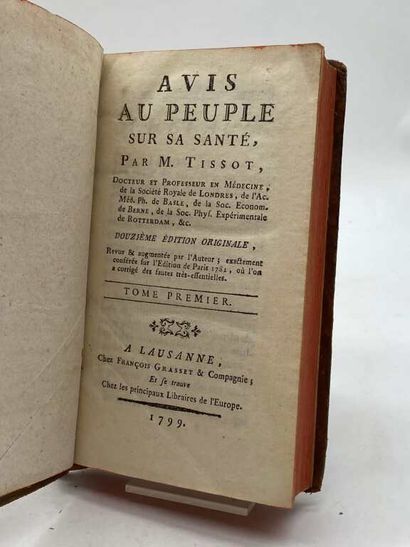 [MEDECINE XVIIIe]. 4 ouvrages.

Ensemble...