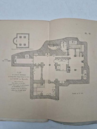 [PROVENCE]. Notice sur les Cryptes de l'Abbaye...