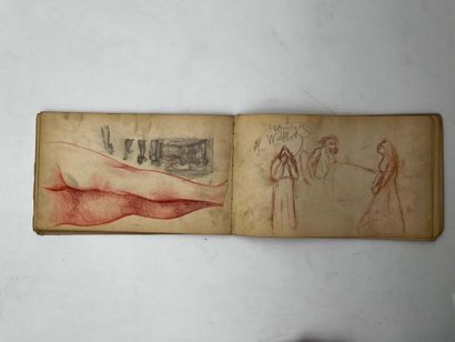 FRENCH ECOLE (19th century). Booklet of 53...