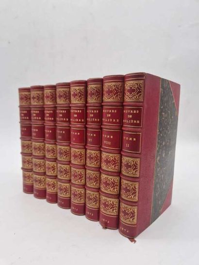 MOLIERE. Les OEuvres de Molière avec Notes...