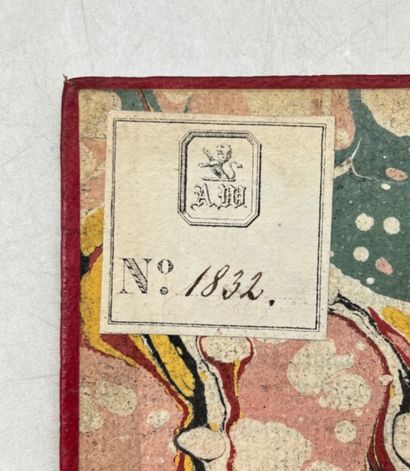 [OENOLOGIE - NICOLAS]. Blanc et Rouge - Bleu...