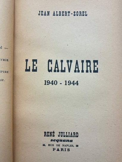 SOREL, Jean-Albert et SOREL, Albert-Émile....