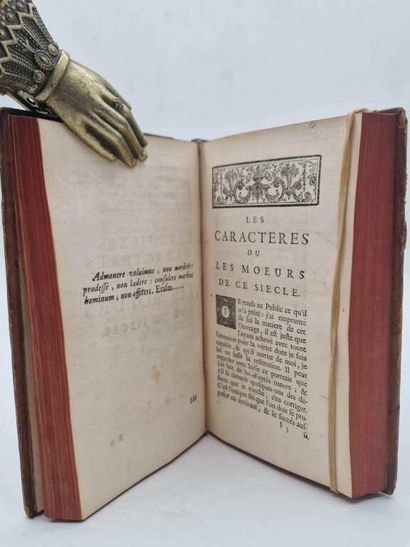 LA BRUYERE, Jean de. Les Caractères de Théophraste,...