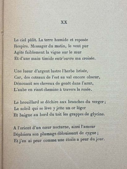 GUÉRIN, Charles. Réunion de trois volumes...