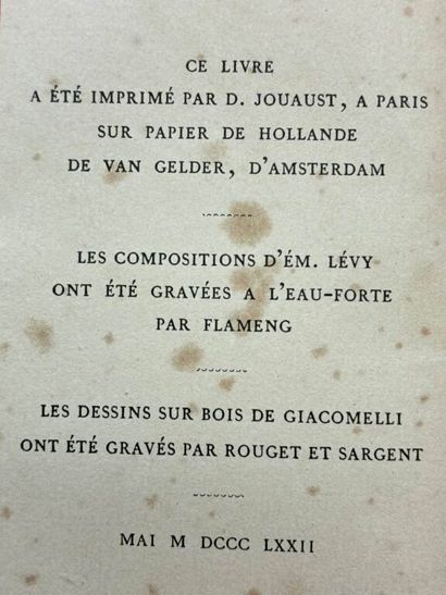 LONGUS. Daphnis et Chloé. Traduction d'Amyot.
Edité...