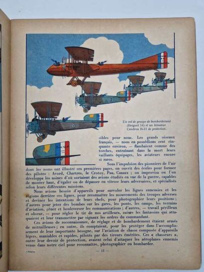 MONTGON, Adhémar de. L'Aviation. Album. 
Paris,...