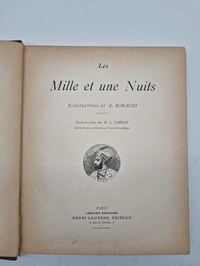 CARTONNAGE]. Les Mille et une Nuits.
Paris,...