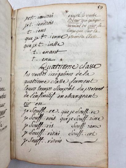 [GRAMMAIRE]. Traité de langue et d'orthographe...