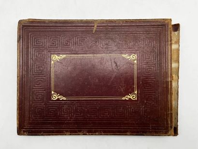 FRENCH ECOLE (19th century). Booklet of 42...