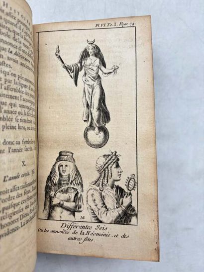 PLUCHE, Antoine. Histoire du ciel, où l'on...