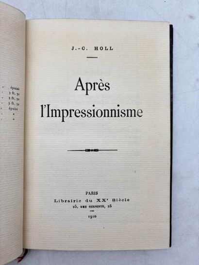 HOLL, J. C. Après l'Impressionnisme.

Edité...