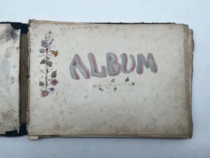 FRENCH SCHOOL (19th century), SIMON P.. Notebook...